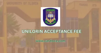 UNILORIN Acceptance Fee