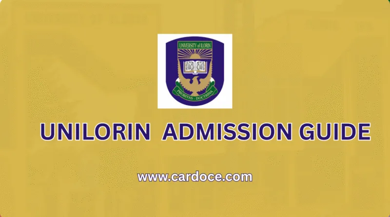 How to Apply for Admission Into UNILORIN