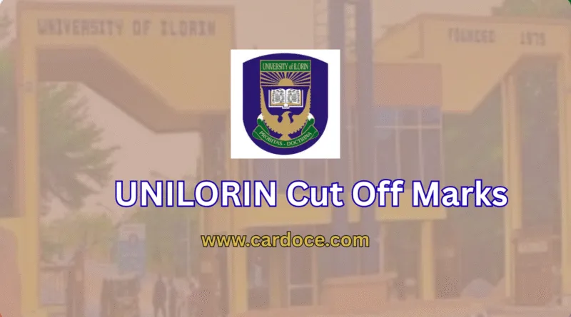 UNILORIN Cut Off Mark